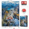 Puzzle Neuschwanstein Castle Educa 1000 dielov a Fix lepidlo