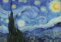 Puzzle The Starry Night Vincent Van Gogh Educa 1000 dielov a Fix lepidlo