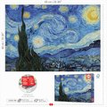 Puzzle The Starry Night Vincent Van Gogh Educa 1000 dielov a Fix lepidlo