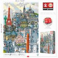 Puzzle Paris Carlo Stanga Educa 1000 dielov a Fix lepidlo