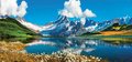 Puzzle Bachalpsee Lake Switzerland Educa 3000 dielov