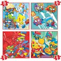 Puzzle Superthings Progressive Educa 12-16-20-25 dielov v kufríku