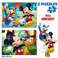 Puzzle Mickey Mouse Fun House Disney Educa 2x48 dielov