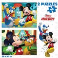 Puzzle Mickey Mouse Fun House Disney Educa 2x48 dielov