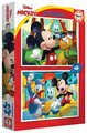 Puzzle Mickey Mouse Fun House Disney Educa 2x48 dielov