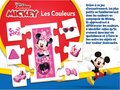 Náučná hra Učíme sa farby Mickey & Friends Educa so 6 obrázkami 42 dielov od 3 rokov