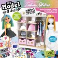 Kreatívne tvorenie My Model Doll Design Fashion Atelier Educa vyrob si 300 modelov šiat pre bábiku od 6 rokov