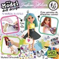 Kreatívne tvorenie My Model Doll Design Fashion Atelier Educa vyrob si 300 modelov šiat pre bábiku od 6 rokov