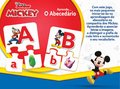 Náučná hra Učíme sa abecedu Mickey & Friends Educa s 27 obrázkami 78 dielikov od 4 rokov