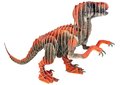 Puzzle dinosaurus Velociraptor 3D Creature Educa dĺžka 55 cm 64 dielov