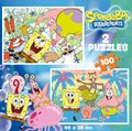 Puzzle Bob Esponja Educa 2x100 dielov od 4 rokov
