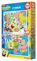 Puzzle Bob Esponja Educa 2x100 dielov od 4 rokov