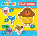 Puzzle pre najmenších Baby Puzzles Hey Duggee Educa 5-obrázkové od 24 mes