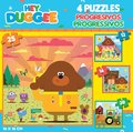 Puzzle Hey Duggee Progressive Educa 12-16-20-25 dielov