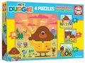 Puzzle Hey Duggee Progressive Educa 12-16-20-25 dielov