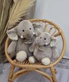 Plyšový sloník Elephant Histoire d’ Ours v darčekovom balení sivý 14 cm od 0 mes