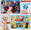 Puzzle DC League of Superpets Educa 2x100 dielov od 4 rokov