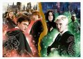 Puzzle Harry Potter 2 Neon Educa 1000 dielov a Fix lepidlo svietiace EDU19489