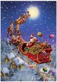 Puzzle Santa Claus is Coming Educa 500 dielov a Fix lepidlo