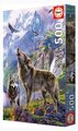 Puzzle Wolves in the rocks Educa 500 dielov a Fix lepidlo