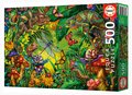 Puzzle Colourful Forest Educa 500 dielov a Fix lepidlo