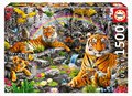Puzzle Brilliant Jungle Educa 1500 dielov a Fix lepidlo