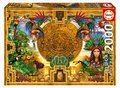 Puzzle Aztec Mayan Montage Educa 2000 dielov a Fix lepidlo