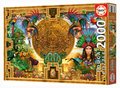 Puzzle Aztec Mayan Montage Educa 2000 dielov a Fix lepidlo