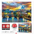 Puzzle St. Peter´s Basilica and the St. Angelo Bridge Educa 1500 dielov a Fix lepidlo
