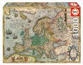 Puzzle Map of Europe Educa 1000 dielov a Fix lepidlo