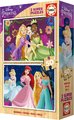 Drevené puzzle Disney Princess Educa 2x50 dielov od 4 rokov