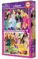 Puzzle Disney Princess Educa 2x48 dielov od 4 rokov