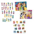 Superpack 4v1 Disney Princess Educa domino pexeso a puzzle s 25 a 50 dielikmi