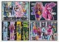 Puzzle Multi 4 Monster High Educa 50-80-100-150 dielov od 5 rokov