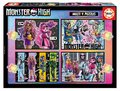 Puzzle Multi 4 Monster High Educa 50-80-100-150 dielov od 5 rokov