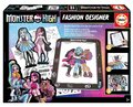 Kreatívne tvorenie s tabletom Fashion Designer Monster High Educa Vytvor si módne návrhy bábik 4 modely od 5 rokov