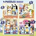 Puzzle Bluey Progressive Educa 12-16-20-25 dielov v kufríku