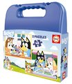 Puzzle Bluey Educa 2x48 dielikov v kufríku od 4 rokov