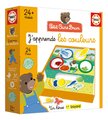 Náučná hra pre najmenších J´apprends les couleurs Educa Učíme sa farby so zvieratkami od 24 mes