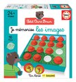 Náučná hra pre najmenších Je mémorise les images Educa pexeso s hríbikmi od 24 mes