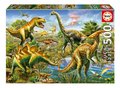Puzzle Jurrasic Playground Educa 500 dielov a Fix lepidlo