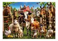 Puzzle Farmyard Buddies Educa 500 dielov a Fix lepidlo