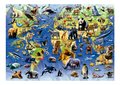 Puzzle One Hundred Endangered Species Educa 500 dielov a Fix lepidlo