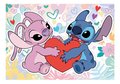 Puzzle Disney Stitch Educa 500 dielov a Fix lepidlo