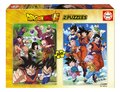 Puzzle Dragon Ball Educa 2x500 dielov a Fix lepidlo