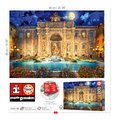 Puzzle Fontana Di Trevi Rome Educa 1000 dielov a Fix lepidlo