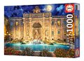 Puzzle Fontana Di Trevi Rome Educa 1000 dielov a Fix lepidlo
