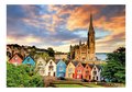 Puzzle Cobh Cathedral Ireland Educa 1000 dielov a Fix lepidlo