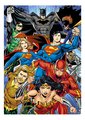 Puzzle Justice League DC Comics Educa 1000 dielov a Fix lepidlo