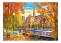Puzzle Notre Dame in Autumn Educa 1000 dielov a Fix lepidlo